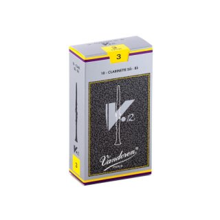 VANDOREN V12 Bb-Boehmklarinette-Blätter (10er Packung) 3,0