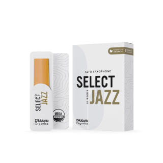 DADDARIO Organics Select Jazz Blätter für Altsaxophon (10er Packung) 2 Medium filed