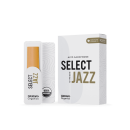 DADDARIO Organics Select Jazz Blätter für Altsaxophon (10er Packung) 4 Soft unfiled