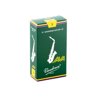 VANDOREN Java Blätter für Altsaxophon (10er Packung) 3,0