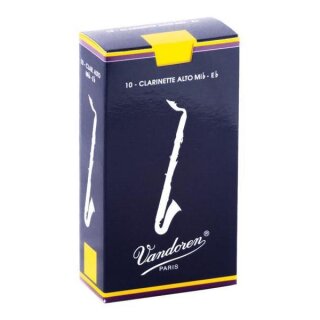 VANDOREN Traditional Boehm-Altklarinette-Blätter  (10er Packung)