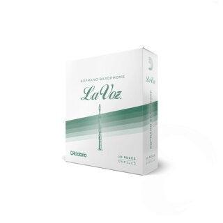 LA VOZ Blätter für Sopransaxophon (10er Packung)