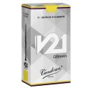 VANDOREN V21 Blätter für deutsche Klarinette (10er Packung) 2,5