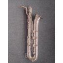 Baritonsaxophon "Weltklang", versilbert, inkl....