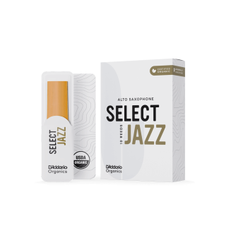 DADDARIO Organics Select Jazz Altsaxophon-Blätter (10er Packung)