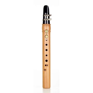 KUNATH Clarineau mit 2 Klappen, Birne geölt, barocke Griffweise, 440 Hz, Tonumfang c bis g