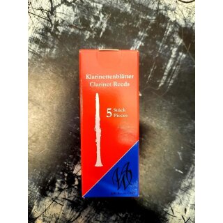 AW Reeds 429 deutsche Bassklarinette-Blätter, Wilscher (5er, Wilscher Packung) 3,5