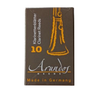 ARUNDOS "Manon" Bb-Boehmklarinette-Blätter (10er Packung) 2,0