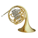 HANS HOYER B-Waldhorn Modell 801L, F/Bb Doppelhorn,...
