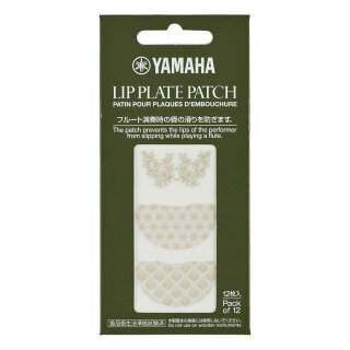 YAMAHA Lip Plate Patch (Packung mit 12 Stück)