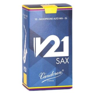 VANDOREN V21 Altsaxophon-Blätter (10er Packung)