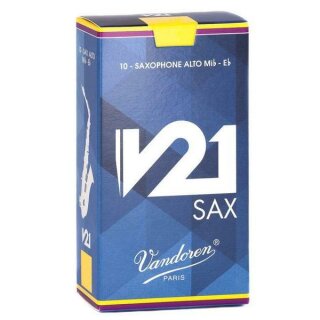 VANDOREN V21 Blätter für Altsaxophon (10er Packung)