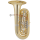CERVENY Bb Tuba CBB671-4G, Junior, Messing, lackiert, 4 Ventile