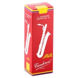 VANDOREN Java filed Red cut Baritonsaxophon-Blätter (5er Packung)