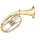 B&S Tenorhorn 3032/2-L 3 Ventile, Goldmessing