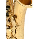 SELMER AXOS Altsaxophon Goldlack, mit Gravur, Etui Axos, Mundstück Selmer S80 C+
