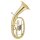 CERVENY Bb Tenorhorn, lackiert, Messing, 3 Ventile, Modell CTH521-3, gebraucht, inkl. Etui