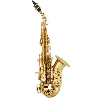 CHATEAU Sopransaxophon gebogene Bauart CCS-22GL