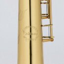 CHATEAU Sopransaxophon Modell Valencay (CSS-22VLGL), 2 S-Bögen, Goldlack