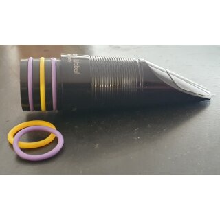 GLEICHWEIT / UEBEL Mundstück für Bassklarinette JG 3 inkl. Ersatzringe