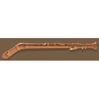 KÜNG Superio Bass Birne, barocke Griffweise, Knickbass