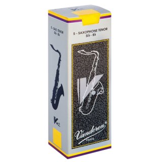 VANDOREN V12 Tenorsaxophon-Blätter (5er Packung)