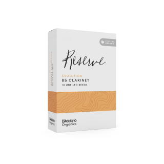 DADDARIO Reserve Evolution Bb-Böhmklarinette-Blätter (10er Packung)