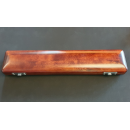 TOMASI Querflöte TFL-10GRB Vollsilberkopfstück und Grenadill -Mundlochplatte, versilbert, Ringklappen, E-Mechanik. H-Fuß