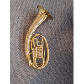 Baritonhorn AMATI, 4-ventilig, lackiert, SN: 3773 inkl Etui und Mundstück