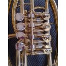 Baritonhorn AMATI, 4-ventilig, lackiert, SN: 3773 inkl Etui und Mundstück