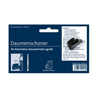 Daumenschoner für Klarinetten-Daumenhalter (groß)