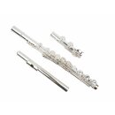 TOMASI Querflöte Vollsilberkorpus, Vollsilberkopfstück