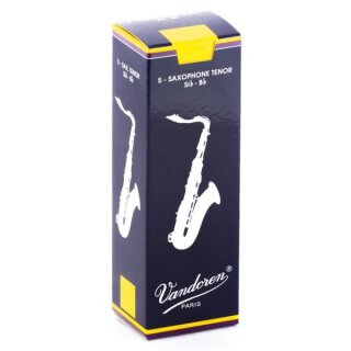 VANDOREN Traditional-Blätter Tenorsaxophon-Blätter (5er Packung)